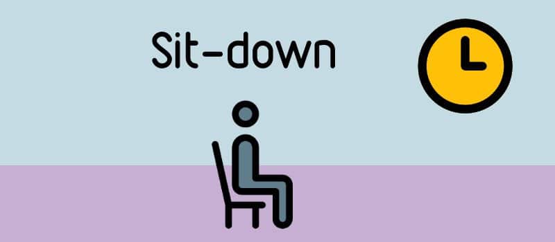 Sit-down